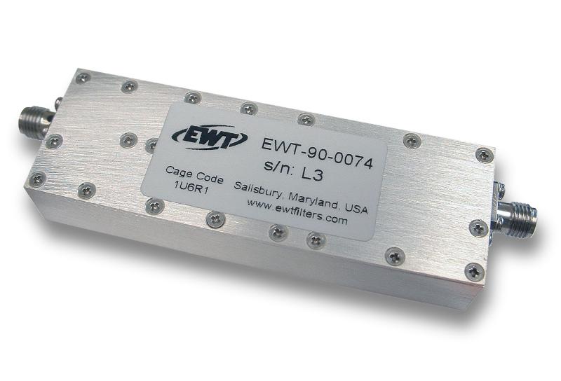 Details about   EWT BANDPASS FILTER EWT-51-0145 62-78 MHz 